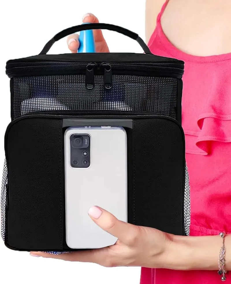 BOLSO ORGANIZADOR PARA ARTICULOS PERSONALES DE DUCHA YGYM - 3