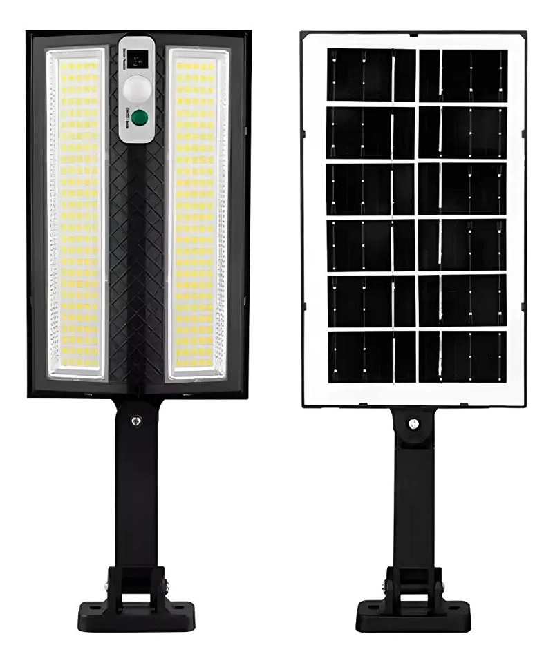 LUZ LED SOLAR 300W CON SENSOR DE MOVIMIENTO Y CONTROL - 1