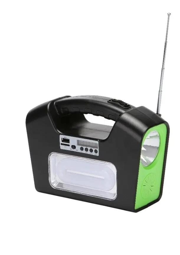 KIT SOLAR CAMPING CON AMPOLLETAS LED Y RADIO BLUETOOTH - 4