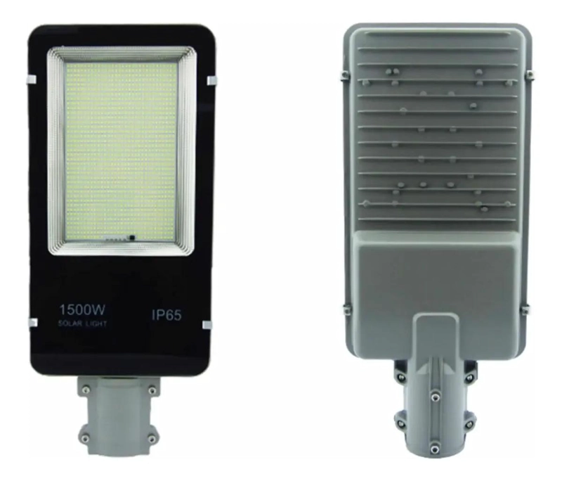 FOCO SOLAR CON BRAZO 1500W 1216 LED Y PLACA METALICA - 2