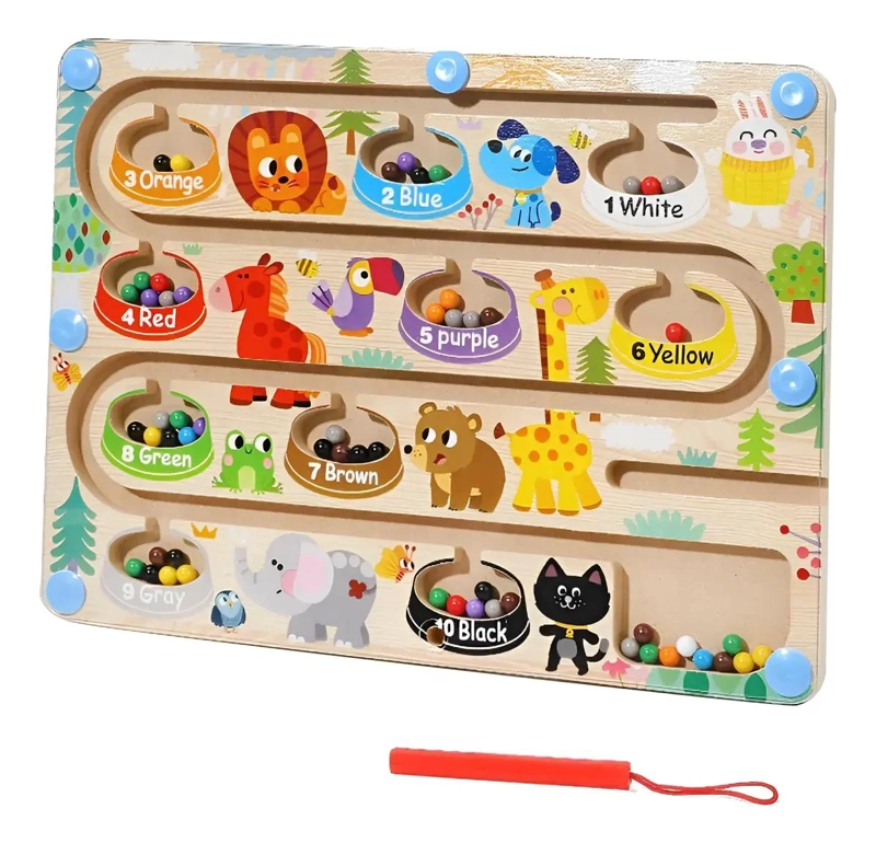 JUEGO DIDACTICO PARA NIÑOS PARA APRENDER ANIMALES - 1