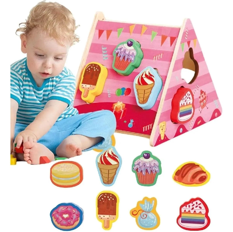 JUGUETE DIDACTICO DE CLASIFICACION DE FORMAS PARA NIÑOS - 2