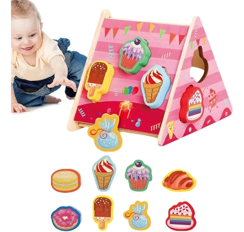JUGUETE DIDACTICO DE CLASIFICACION DE FORMAS PARA NIÑOS - 4