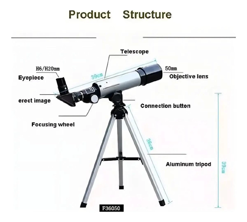 TELESCOPIO ASTRONOMICO PROFESIONAL CON FILTRO SOLAR F360/ - 2