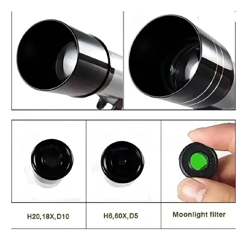 TELESCOPIO ASTRONOMICO PROFESIONAL CON FILTRO SOLAR F360/ - 3