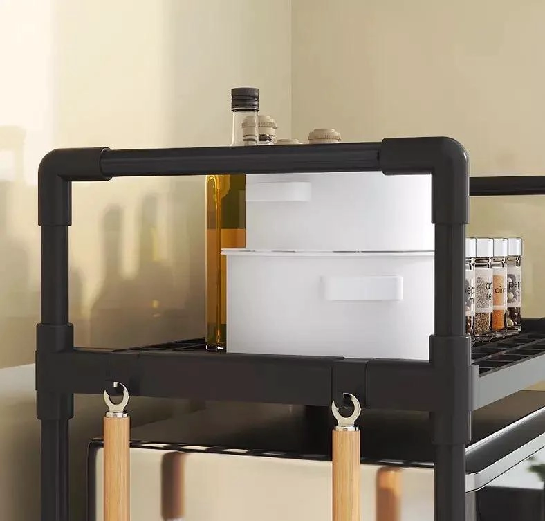 RACK ORGANIZADOR DE COCINA PARA MICROONDAS 2 NIVELES - 2