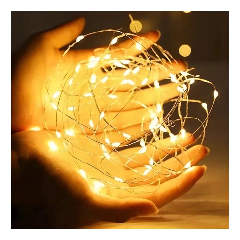 PACK 4 GUIRNALDAS LED SOLARES HADAS PARA DECORACION - 4