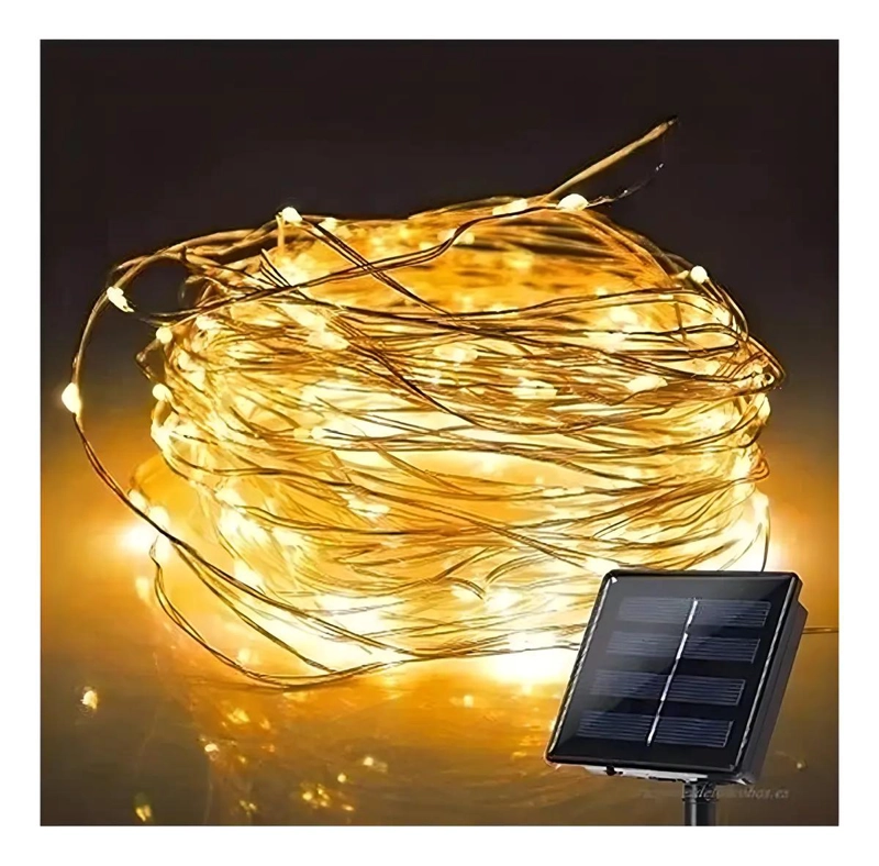 PACK 4 GUIRNALDAS LED SOLARES HADAS PARA DECORACION - 5