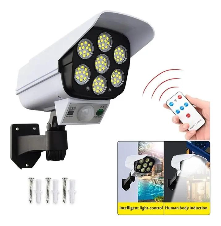 FOCO SOLAR CON SENSOR DE MOVIMIENTO Y CONTROL REMOTO - 4