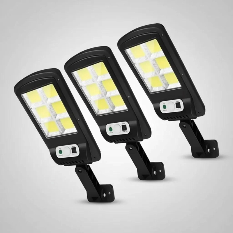 TRIPACK FOCO SOLAR EMERGENCIA CON SENSOR MOVIMIENTO - 1