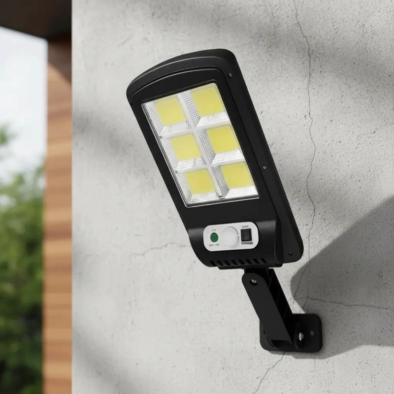 TRIPACK FOCO SOLAR EMERGENCIA CON SENSOR MOVIMIENTO - 5