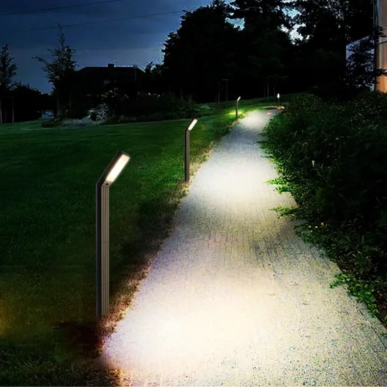FAROL SOLAR EXTERIOR PARA JARDIN CON ESTACA - 4