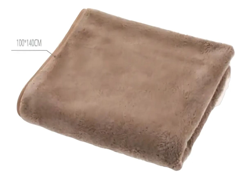 TOALLA EXTRA LARGA DE MICROFIBRA COLOR MARRON - 3