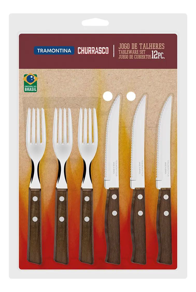 SET DE 12 PIEZAS PARA ASADO TRADICIONAL - 1