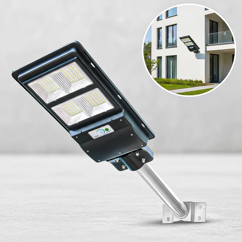 PACK 5 FOCOS LED SOLARES 200W RECARGABLES PARA EXTERIOR - 4
