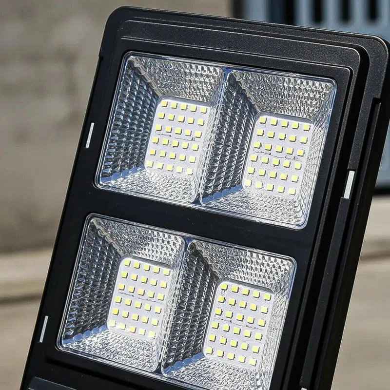 PACK 5 FOCOS LED SOLARES 200W RECARGABLES PARA EXTERIOR - 5