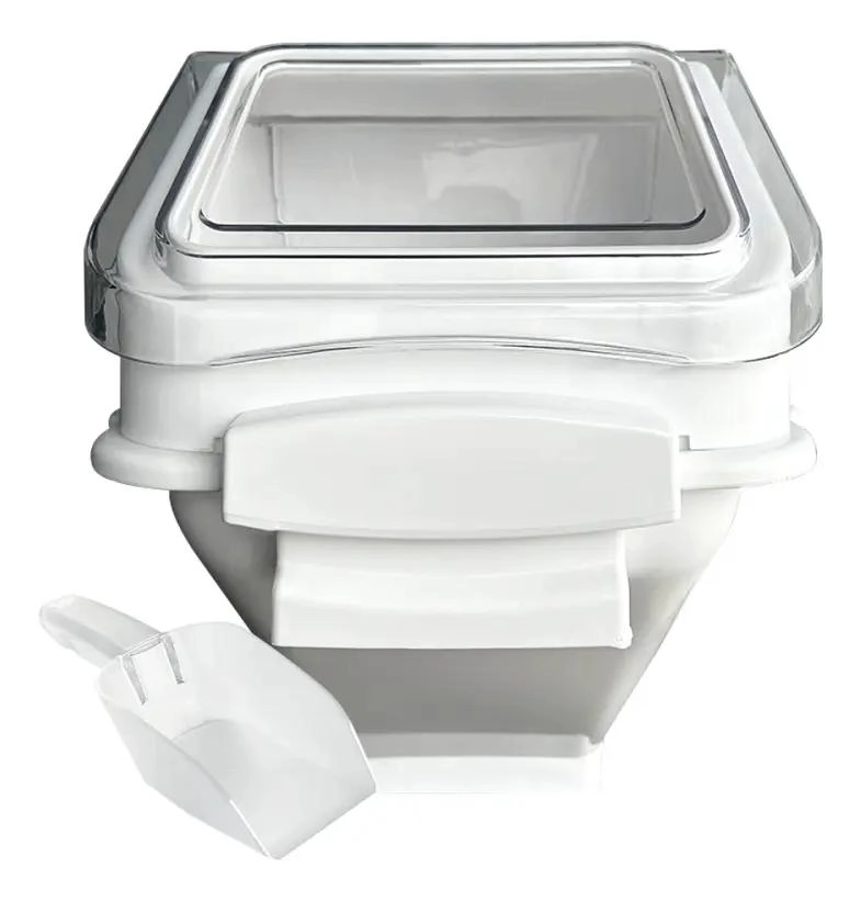CONTENEDOR APILABLE PARA INGREDIENTES 47L CON CUCHARA - 1