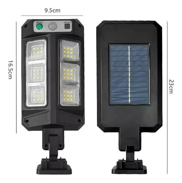 PACK 4 FOCOS SOLARES LED CON SENSOR DE MOVIMIENTO - 2