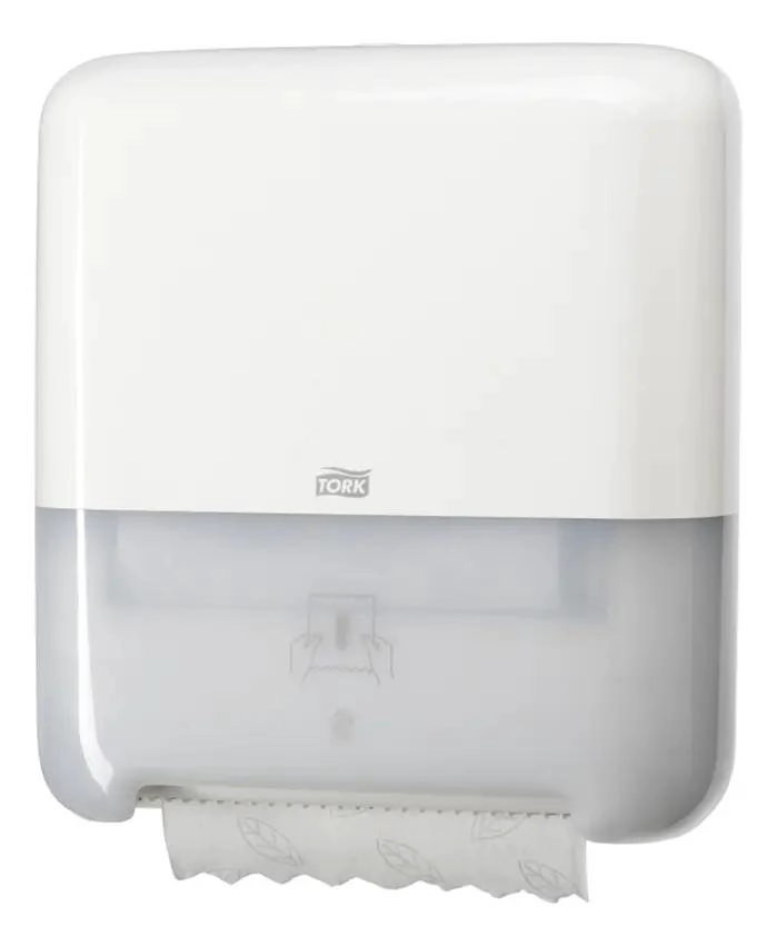 DISPENSADOR DE TOALLA AUTOCORTE EN ROLLO BLANCO - 3