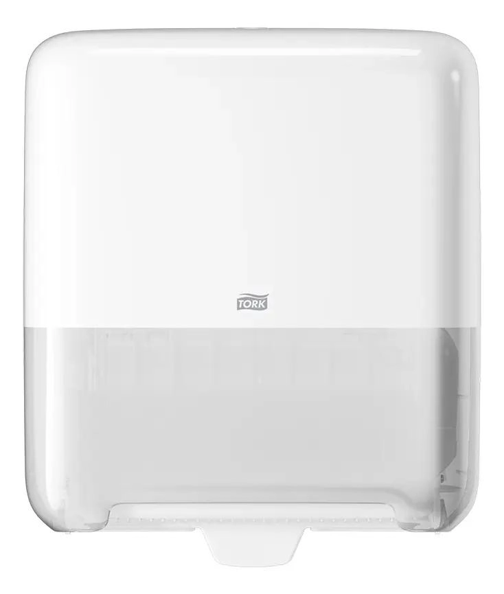 DISPENSADOR DE TOALLA AUTOCORTE EN ROLLO BLANCO - 4