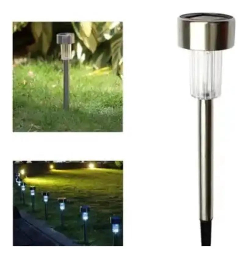 PACK 12 ESTACAS SOLARES IMPERMEABLES PARA JARDIN - 5
