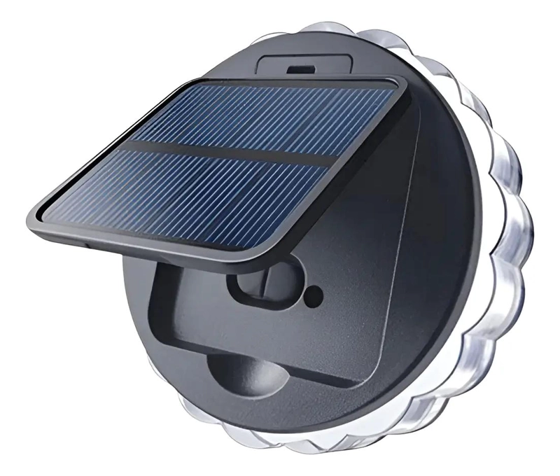 PACK 4 APLIQUES SOLARES CON LUZ CALIDA - 1