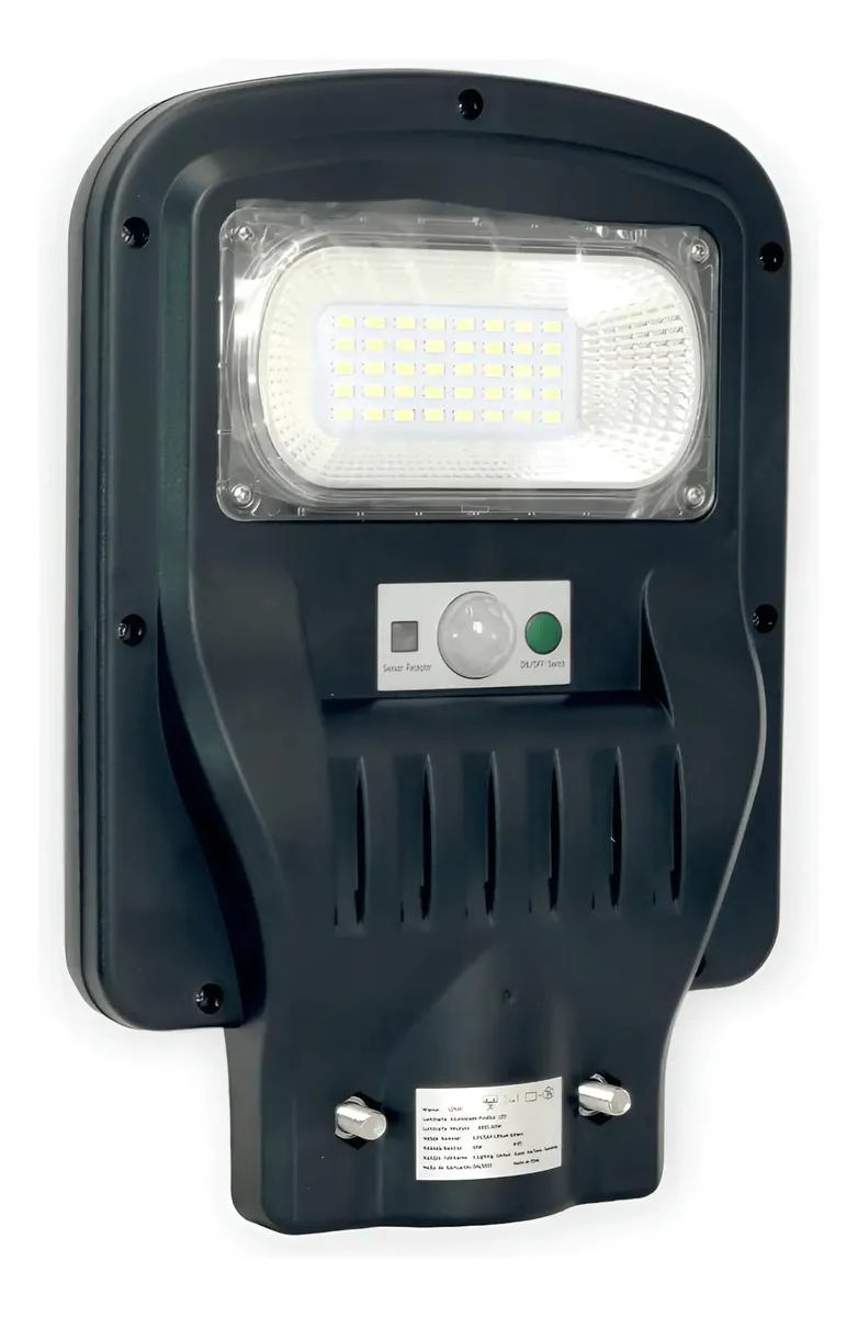 LUMINARIA PUBLICA SOLAR LED 50W 800 LUMENES - 1