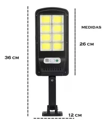 FOCOS LED SOLAR EXTERIOR CON SENSOR DE MOVIMIENTO X3 - 2
