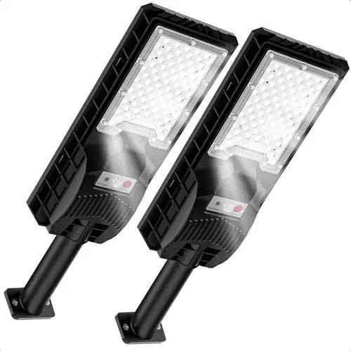 PACK 2 FOCOS SOLARES LED 300W PARA EXTERIORES - 1