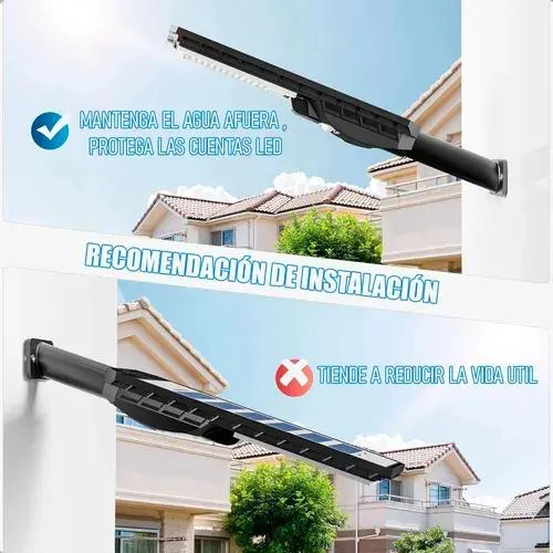 PACK 2 FOCOS SOLARES LED 300W PARA EXTERIORES - 4