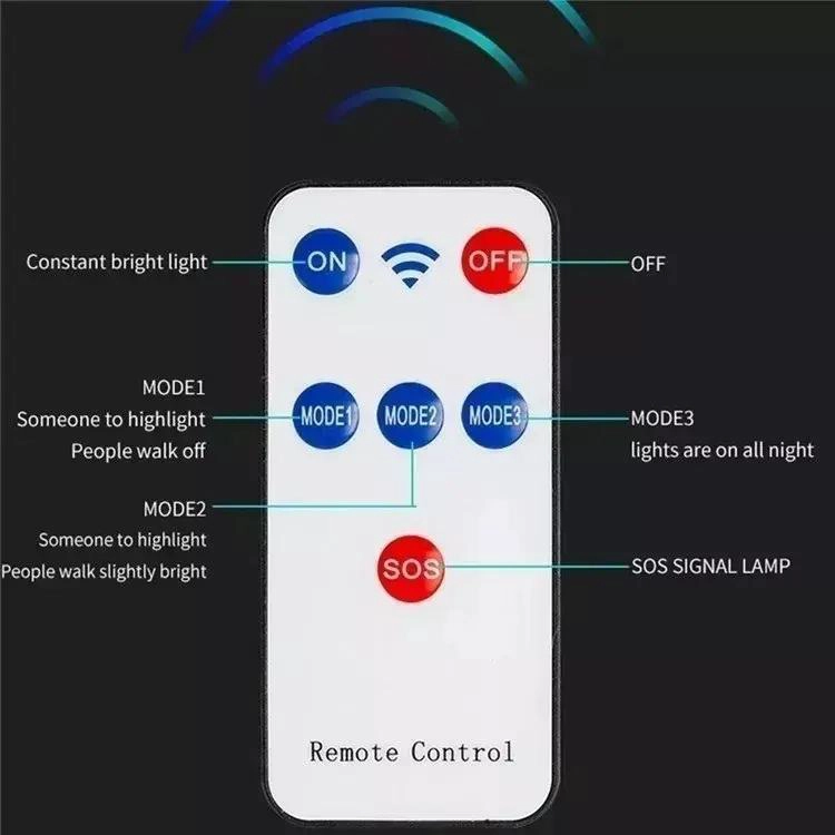 FOCOS SOLARES LED 200W CON SENSOR WIRELESS 3 UNIDADES - 4