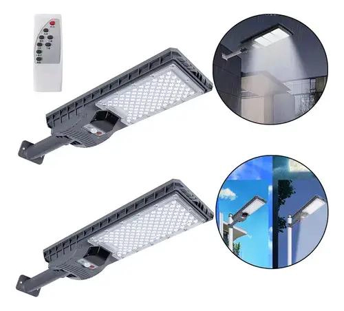 FAROLA SOLAR LED 500W RESISTENTE AL AGUA PARA EXTERIOR - 3