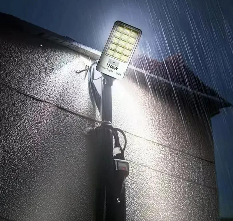 FAROLA SOLAR LED 500W RESISTENTE AL AGUA PARA EXTERIOR - 5