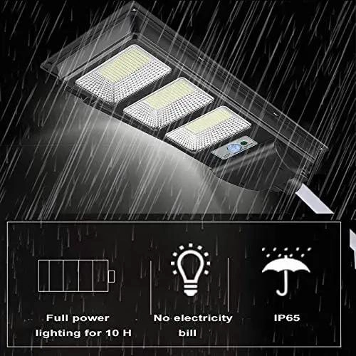 FOCO LED REFLECTOR SOLAR 800W CON CONTROL REMOTO PARA EX. - 3