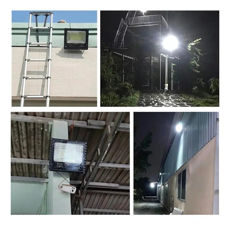 FOCO REFLECTOR SOLAR EXTERIOR 300W CON CONTROL REMOTO - 2