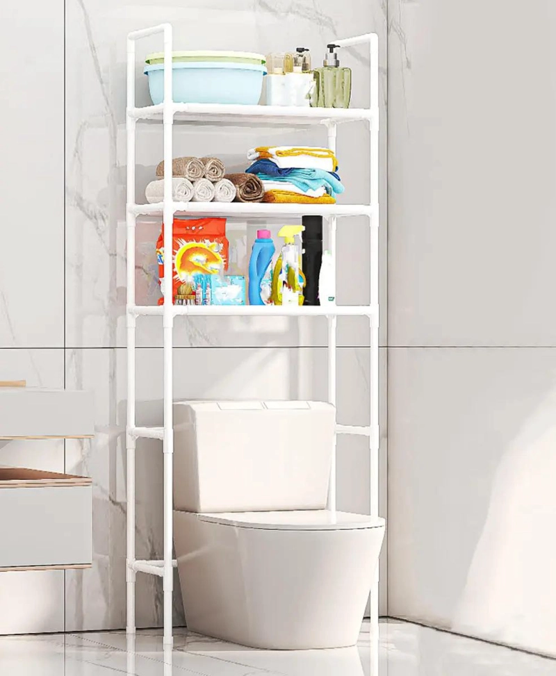 ESTANTE DE 3 NIVELES PARA BAÑO Y LAVADORA - 5