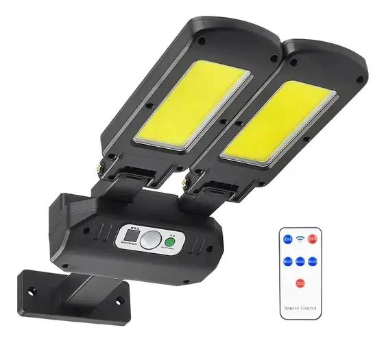 LAMPARA SOLAR CON FOCO LED Y SENSOR DE MOVIMIENTO - 1