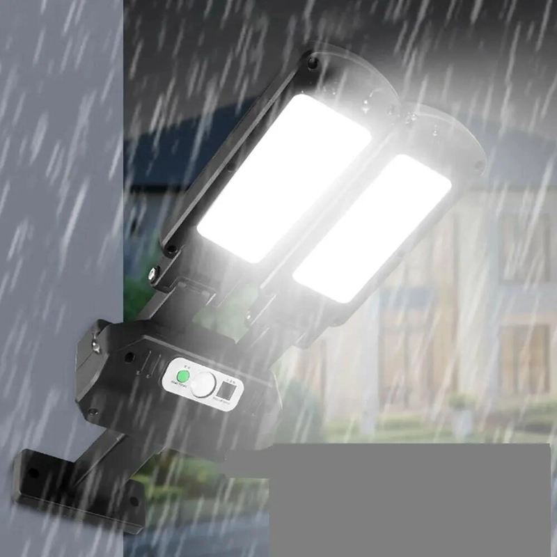 LAMPARA SOLAR CON FOCO LED Y SENSOR DE MOVIMIENTO - 2