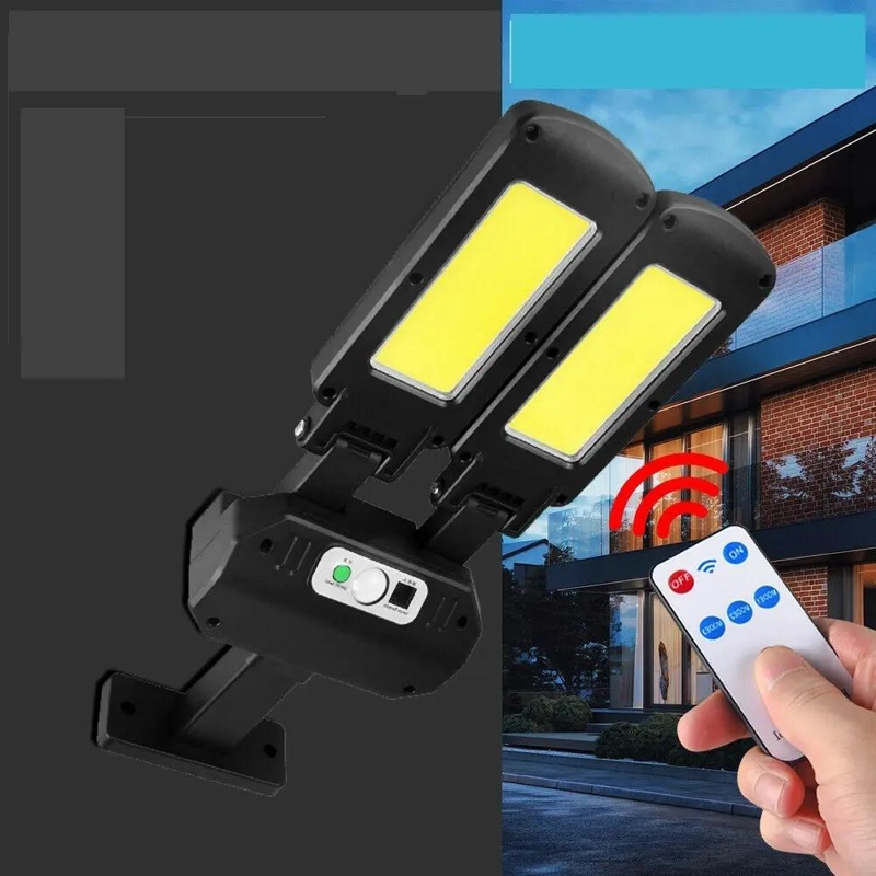 LAMPARA SOLAR CON FOCO LED Y SENSOR DE MOVIMIENTO - 4