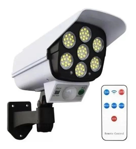 PACK 3 FOCOS LED SOLARES EXTERIOR 180W CON SENSOR - 1
