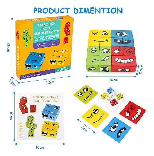 JUEGO MONTESSORI BLOQUES DIDACTICOS PARA NIÑOS - 2