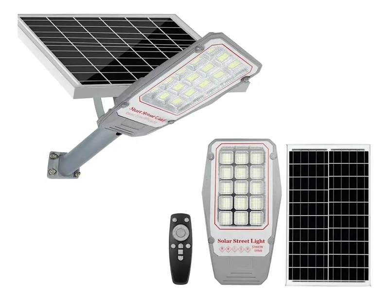 FOCO SOLAR EXTERIOR 1200W CON PANEL Y CONTROL IP65 - 2