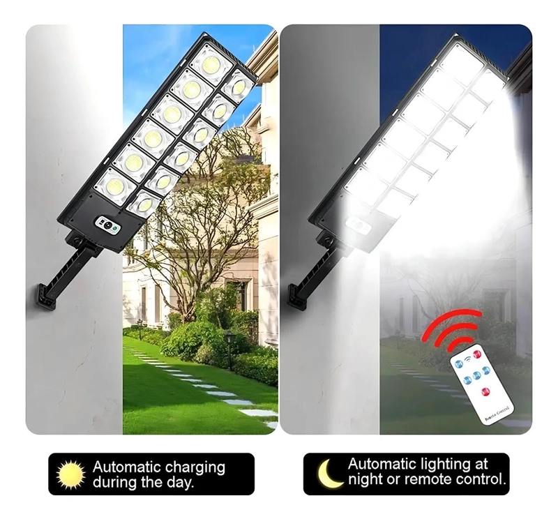 FOCO LED EXTERIOR CON SENSOR Y POTENCIA DE 400W - 4