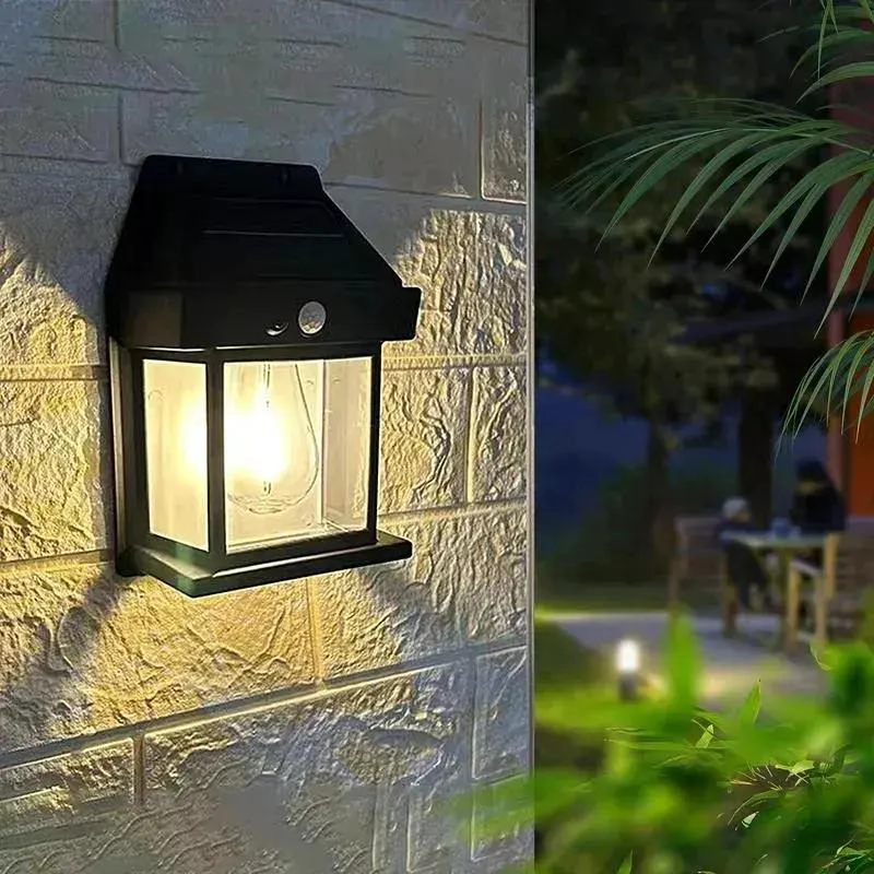 FAROLES SOLARES EXTERIORES CON FOCOS LED PARA TERRAZA - 5