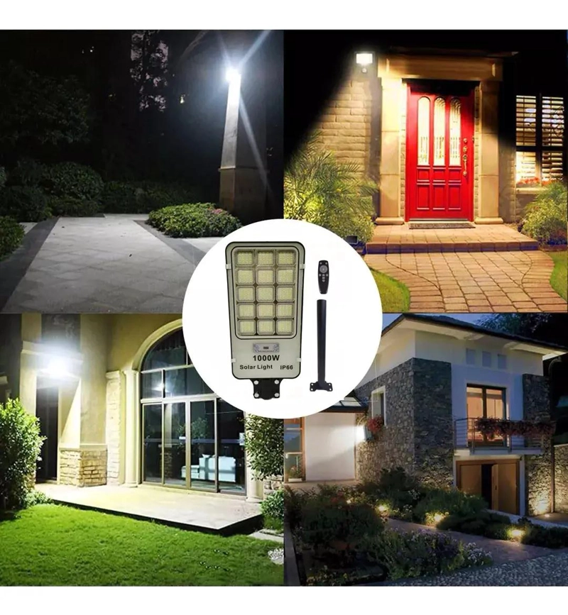 FOCO SOLAR 1000W CON POSTE Y 420 LEDS PARA EXTERIOR - 3