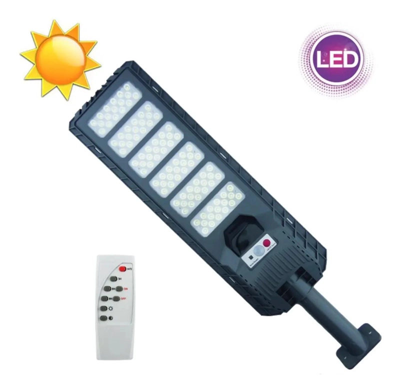 FOCO SOLAR 500W CON 140 LED Y CONTROL REMOTO - 4