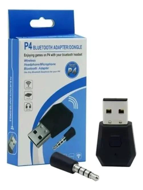 GENÉRICO ADAPTADOR USB BLUETOOTH PARA AURICULARES PS4