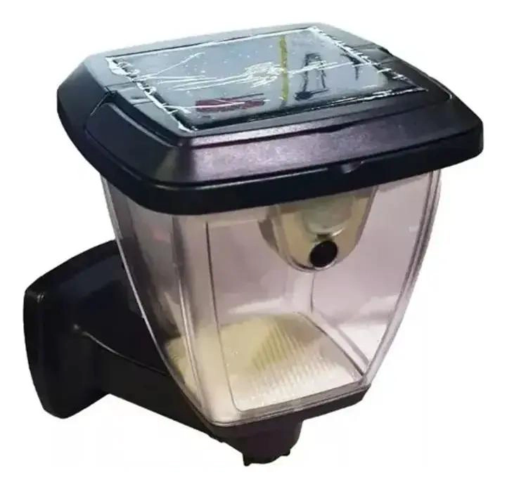 FOCO FAROL LED SOLAR PARA JARDIN Y PARED - 1