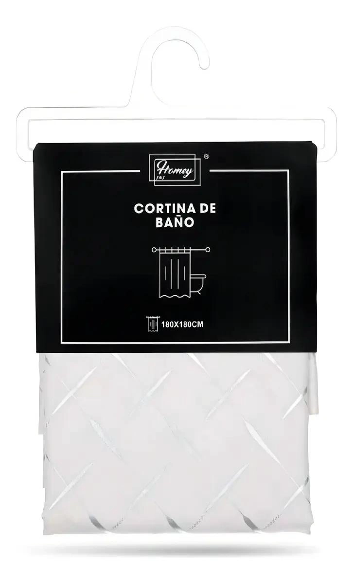 CORTINA DE BAÑO ALTA CALIDAD CON 6 DISEÑOS - 2