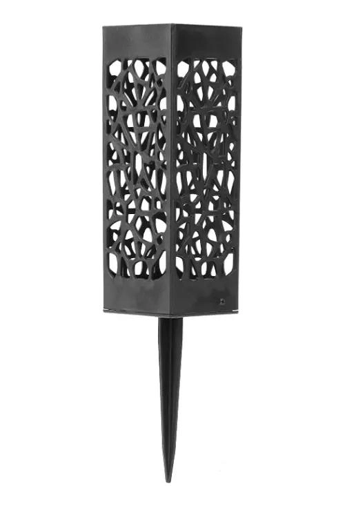 PACK 6 FOCOS LED SOLAR PARA JARDIN CON LUZ CALIDA - 2